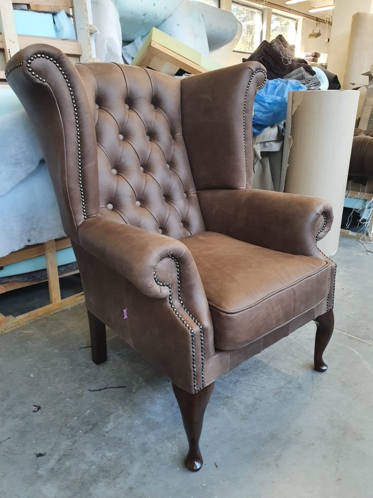 Fotele uszkaki Chesterfield - 3