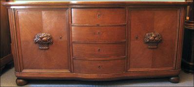 DUŻA, DĘBOWA KOMODA - zdjęcie 1