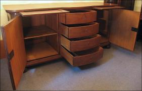 DUŻA, DĘBOWA KOMODA - zdjęcie 3