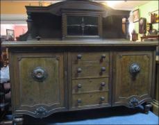 KREDENS Z FILARAMI - zdjęcie 1