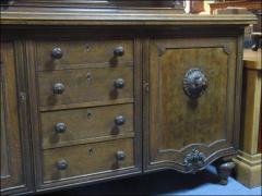 KREDENS Z FILARAMI - zdjęcie 2