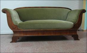 SOFA BIEDERMEIER POCZ. XIX w - zdjęcie 1