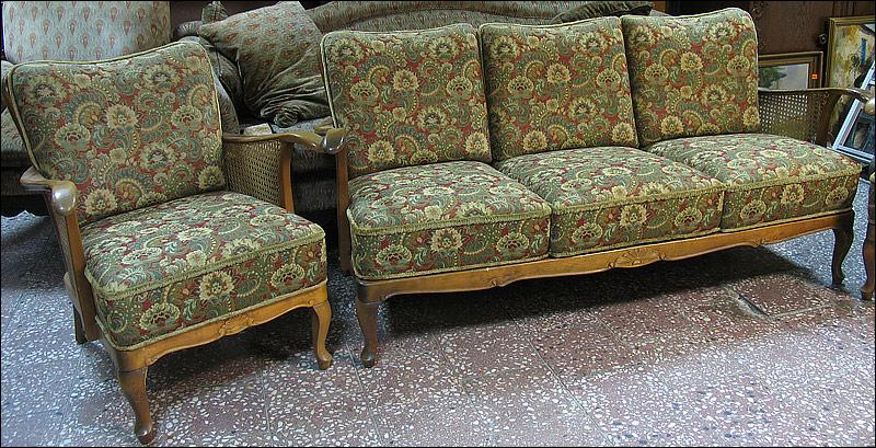 SOFA + 3 FOTELE - 1