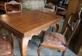 STÓŁ + 4 KRZESŁA - zdjęcie 2