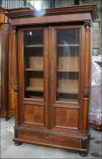 BIBLIOTEKA - ORZECH XIX wiek - zdjęcie 2