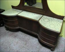 MAHONIOWA  TOALETKA - zdjęcie 3