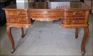 BIURKO Z INTARSJAMI - zdjęcie 1