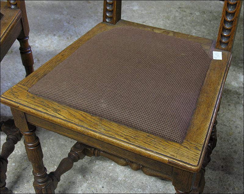 DWA KRZESŁA NEORENESANSOWE (m) - 4