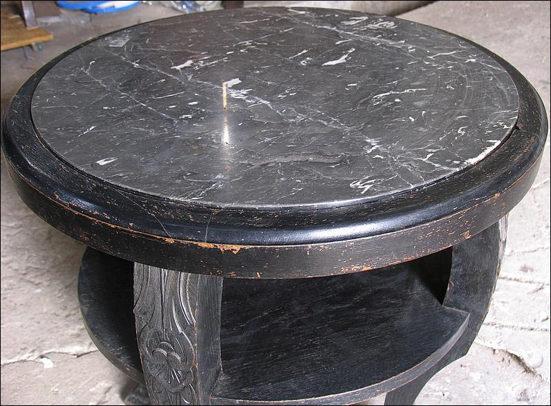STOLIK Z MARMUROWYM BLATEM - 2