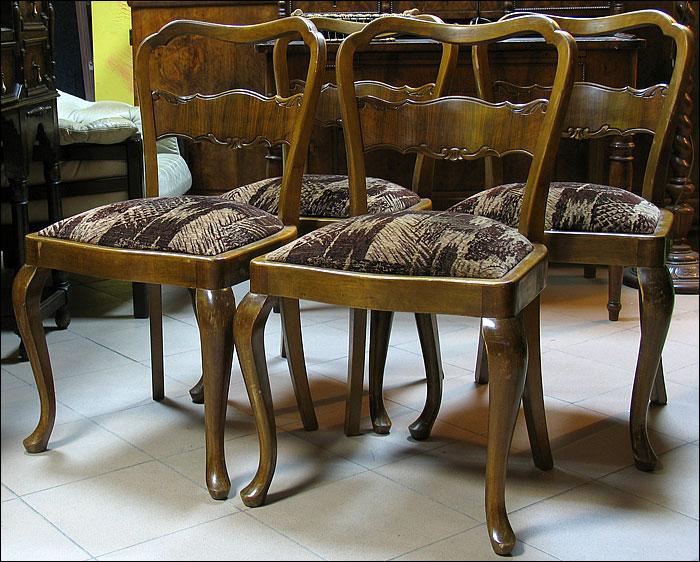 STÓŁ + 4 KRZESŁA - 8