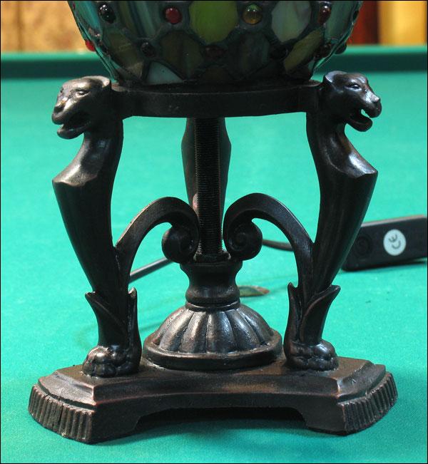 LAMPA WITRAŻOWA TIFFANY 28CM JAJO - 3
