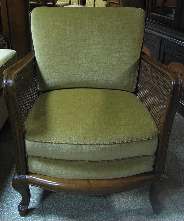 SOFA + 2 FOTELE Z RATANEM - 10