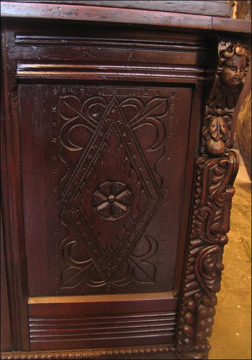 PRZEPIĘKNY KREDENS /  WITRYNA - 8