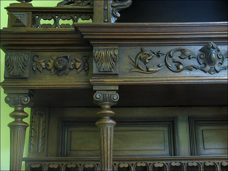 EKLEKTYCZNY KREDENS Z MARMUROWYM BLATEM - 3