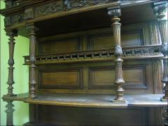 EKLEKTYCZNY KREDENS Z MARMUROWYM BLATEM - zdjęcie 6