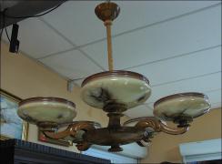 WISZĄCA LAMPA Z PIĘCIOMA KLOSZAMI - zdjęcie 2