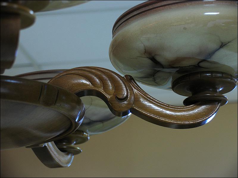 WISZĄCA LAMPA Z PIĘCIOMA KLOSZAMI - 3