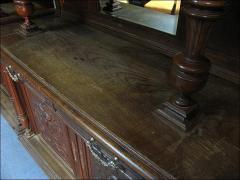 KREDENS EKLEKTYCZNY Z MOTYWEM ŁOWIECKIM (u) - zdjęcie 8 KREDENS EKLEKTYCZNY Z MOTYWEM ŁOWIECKIM (u) - zdjęcie 8