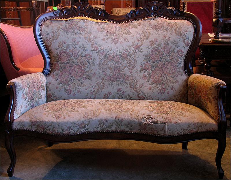 SOFA + 3 FOTELE Z POŁOWY XXw. - 1