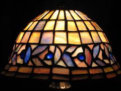 LAMPA WITRAŻOWA TIFFANY 32 CM - zdjęcie 3