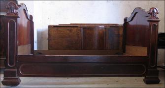 MAHONIOWE ŁÓŻKO (u) - zdjęcie 1