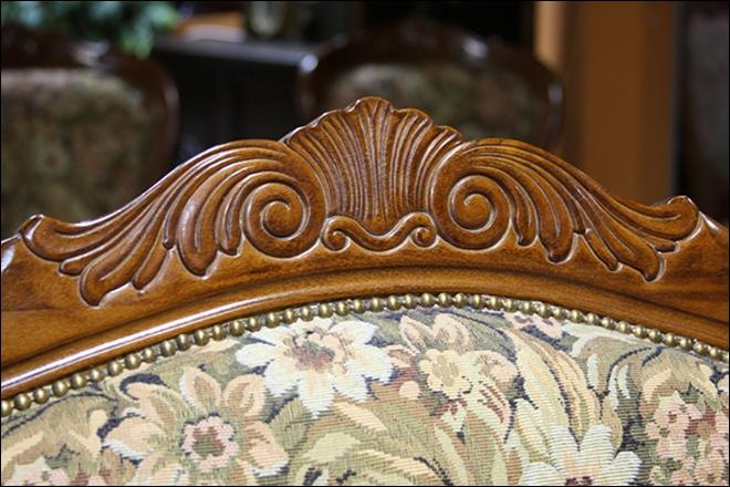 PIĘKNY KPL WYPOCZYNKOWY W STYLU BIEDERMAIER'OWSKIM - 8