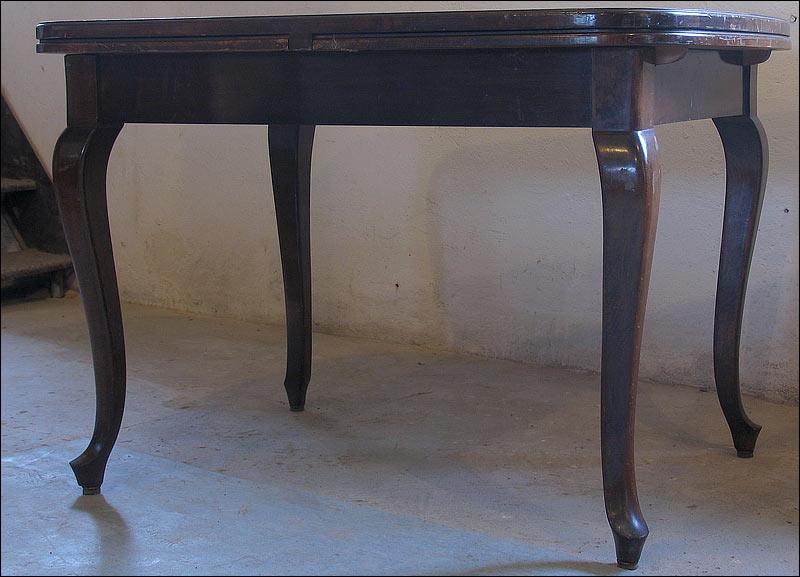 STÓŁ + 4 KRZESŁA CHIPPENDALE (u) - 2