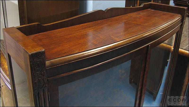 ORZECHOWA WITRYNA ART DECO (u) - 2