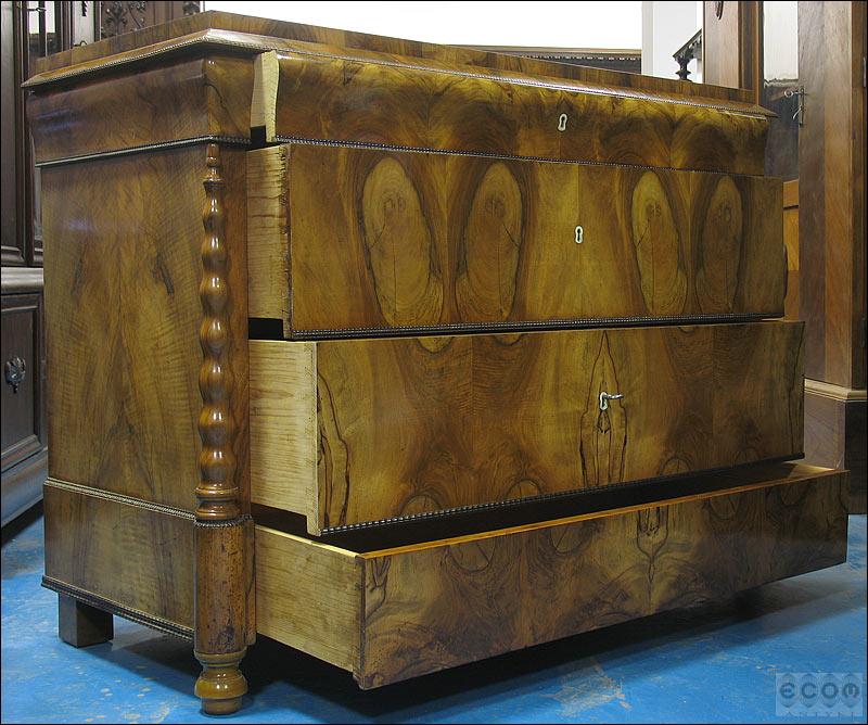 KOMODA BIEDERMEIER - PO RENOWACJI - 12