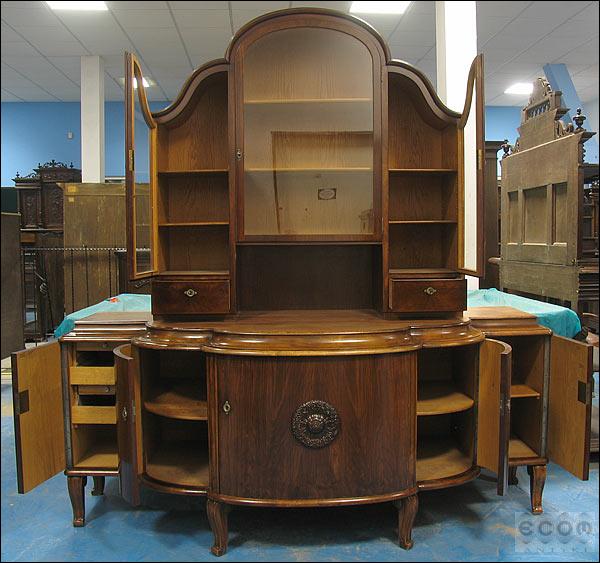 PRZEPIĘKNY KREDENS ART DECO - PO RENOWACJI (k) - 14