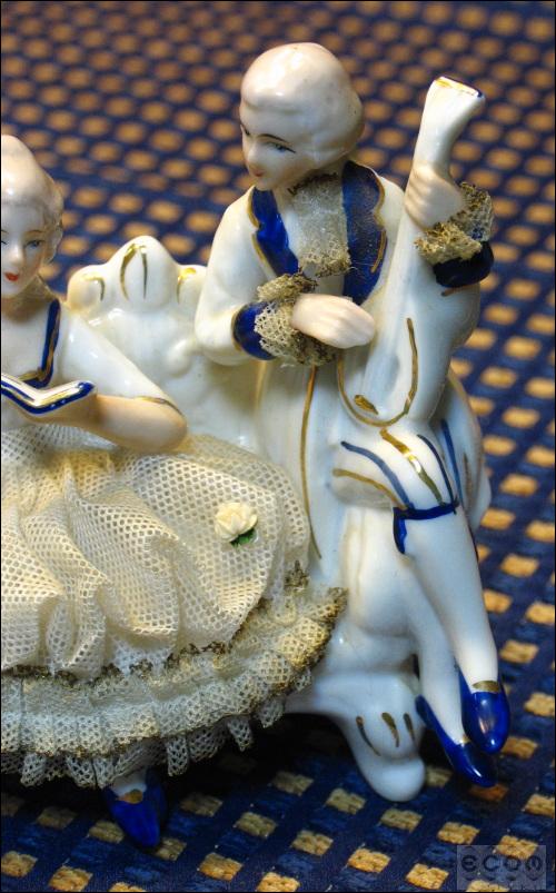 5 PORCELANOWYCH FIGUREK - 5