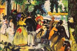 LA GRENOUILLERE wg Renoir'a (k) - zdjęcie 2