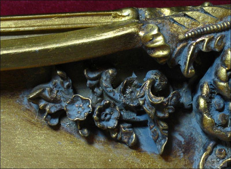 DUŻE LUSTRO W CIEKAWEJ RAMIE (k) - 4