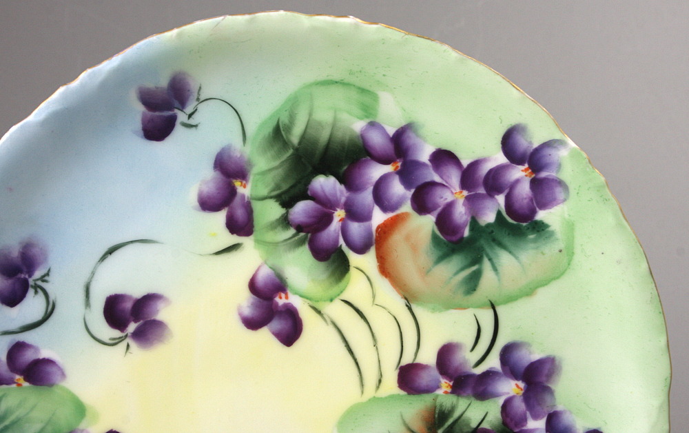 RĘCZNIE MALOWANY TALERZ - ROSENTHAL VERSAILLES - 1