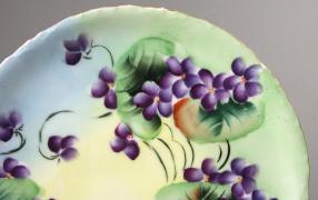 RĘCZNIE MALOWANY TALERZ - ROSENTHAL VERSAILLES - zdjęcie 2