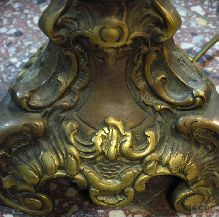 LAMPA STOJĄCA NA PIĘKNEJ NODZE (kp) - 12