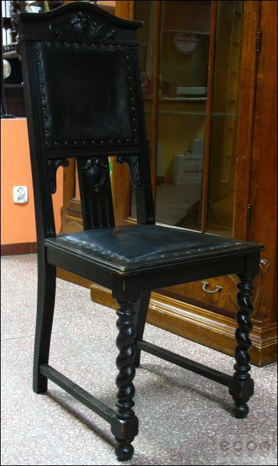 4 DĘBOWE KRZESŁA - 2