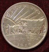 1926 - OREGON TRAIL   - PÓŁ DOLARA - zdjęcie 3