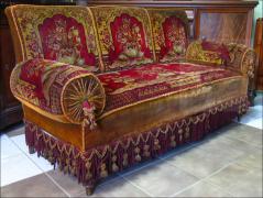 PIĘKNA SOFA Z PRZEŁOMU XIX/XXw. - zdjęcie 1 PIĘKNA SOFA Z PRZEŁOMU XIX/XXw. - zdjęcie 1