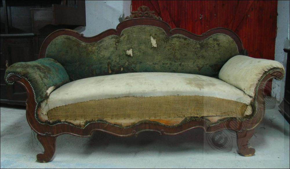 SOFA BIEDERMEIER XIXw. - DO RENOWACJI (g) - 1