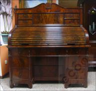SEKRETERA -BIEDERMEIER - 1830-1850 - PO RENOWACJI - zdjęcie 2