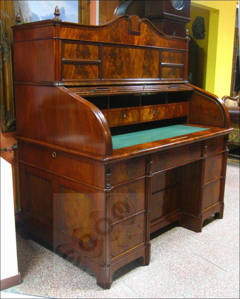 SEKRETERA -BIEDERMEIER - 1830-1850 - PO RENOWACJI - 2