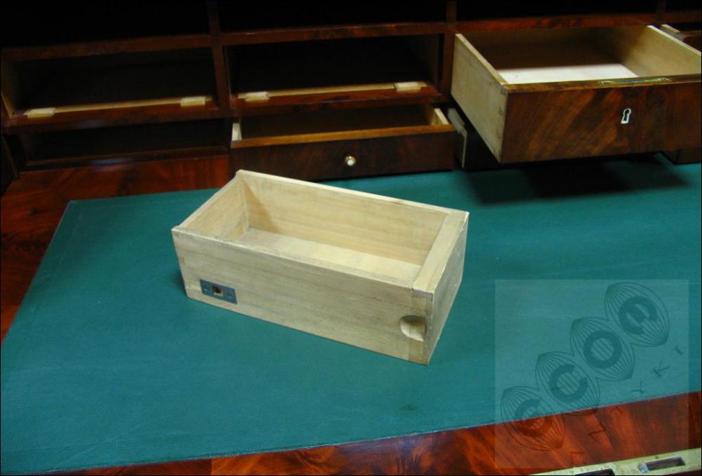 SEKRETERA -BIEDERMEIER - 1830-1850 - PO RENOWACJI - 20