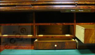SEKRETERA -BIEDERMEIER - 1830-1850 - PO RENOWACJI - zdjęcie 23