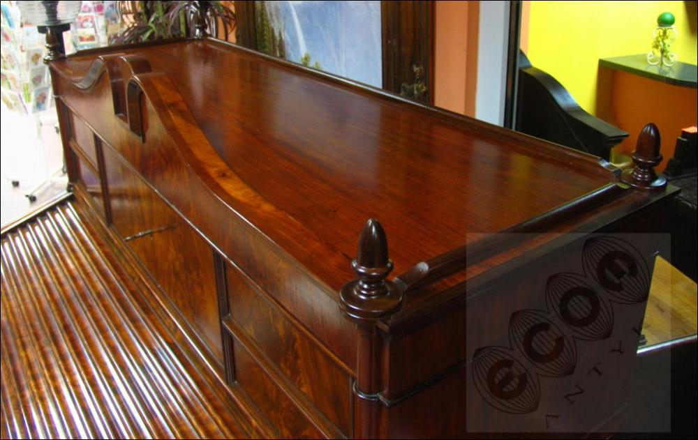 SEKRETERA -BIEDERMEIER - 1830-1850 - PO RENOWACJI - 26