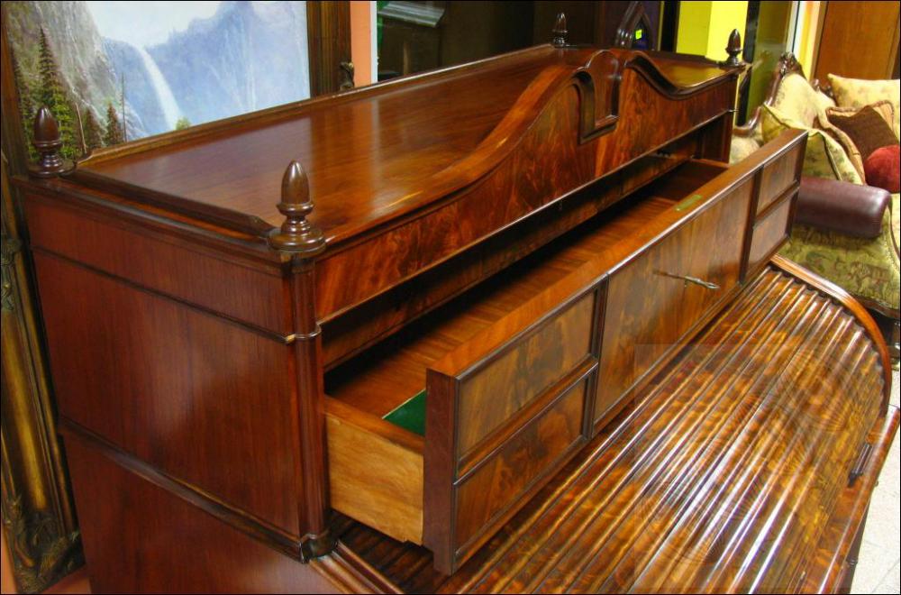 SEKRETERA -BIEDERMEIER - 1830-1850 - PO RENOWACJI - 29