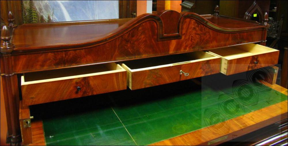 SEKRETERA -BIEDERMEIER - 1830-1850 - PO RENOWACJI - 32
