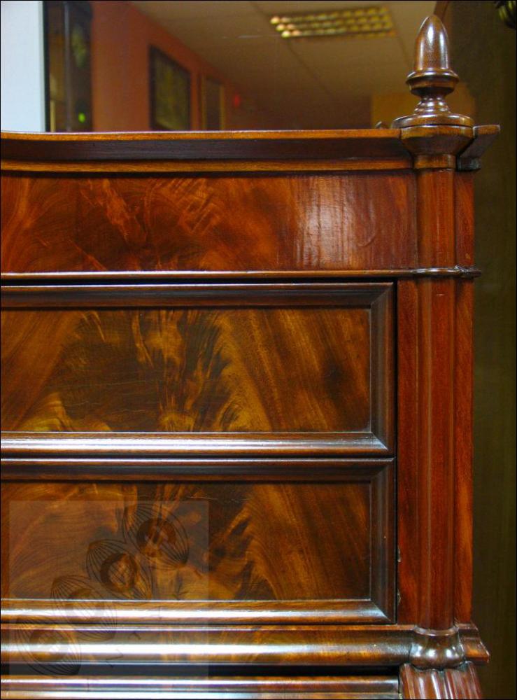 SEKRETERA -BIEDERMEIER - 1830-1850 - PO RENOWACJI - 34