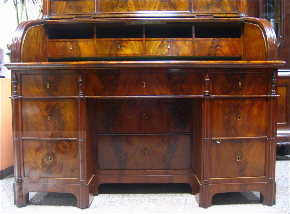 SEKRETERA -BIEDERMEIER - 1830-1850 - PO RENOWACJI - 35