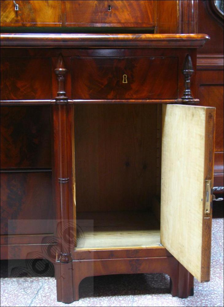 SEKRETERA -BIEDERMEIER - 1830-1850 - PO RENOWACJI - 37